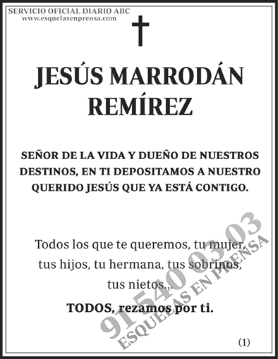 Jesús Marrodán Remírez